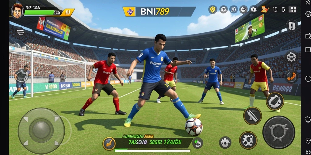 Tangkapan layar menampilkan gameplay seru BNI789 dengan berbagai olahraga.