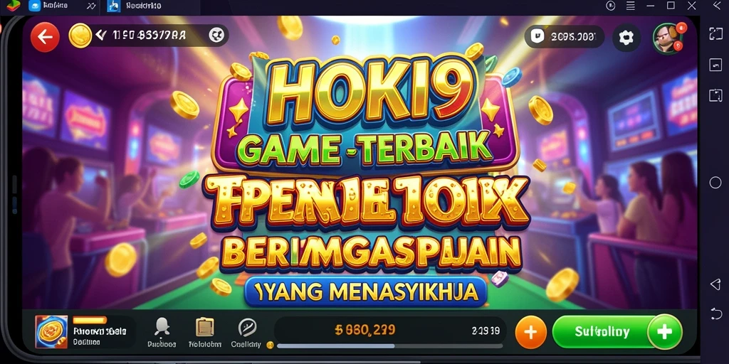 Tampilan menarik gameplay Slot HOKI9 yang mengasyikkan.
