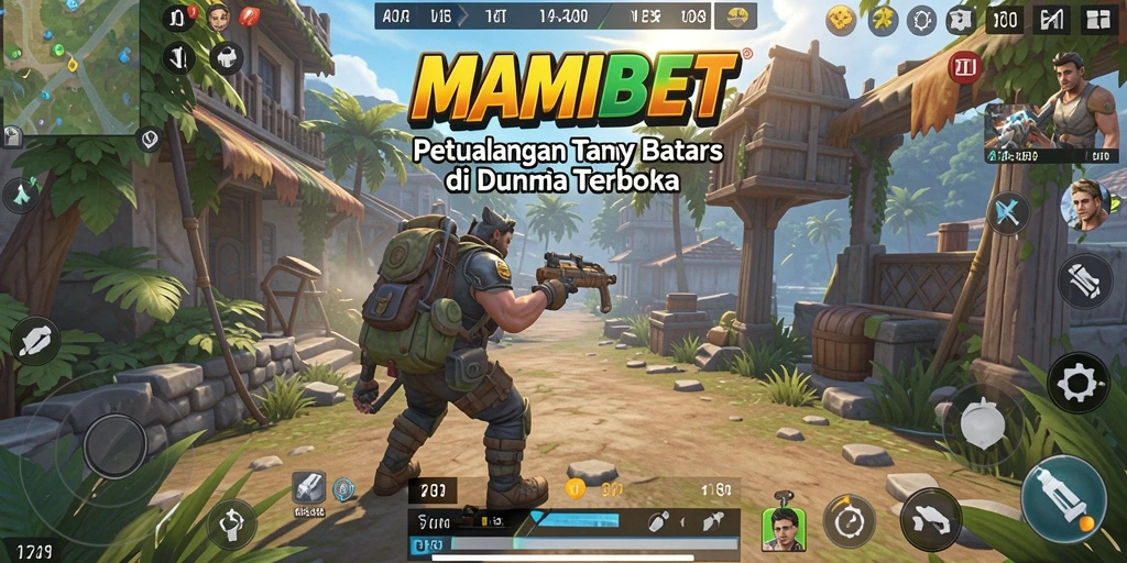 Screenshot MAMIBET menampilkan momen petualangan seru di dunia terbuka.