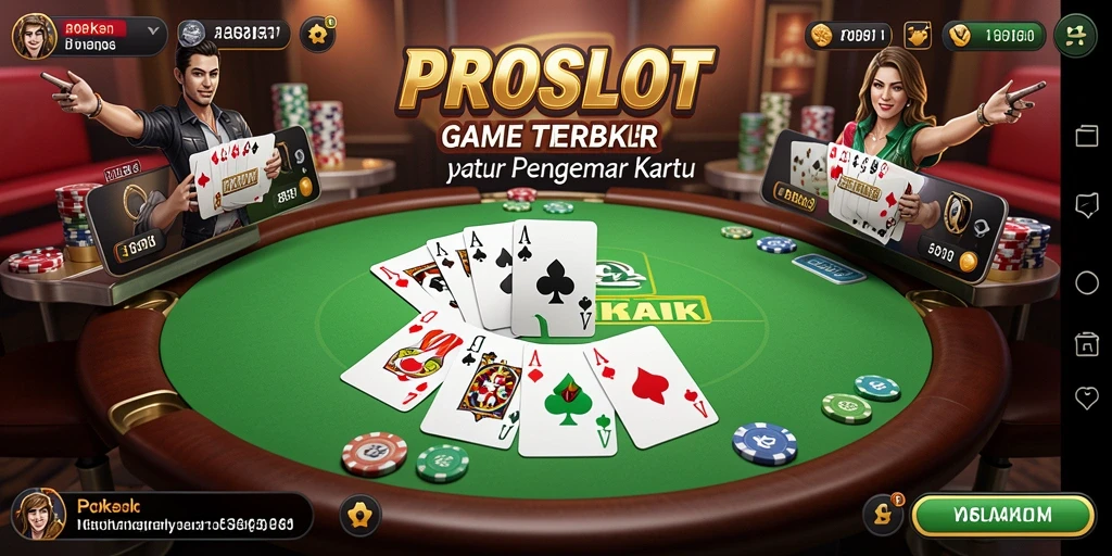 Gameplay seru poker di aplikasi PROSLOT.