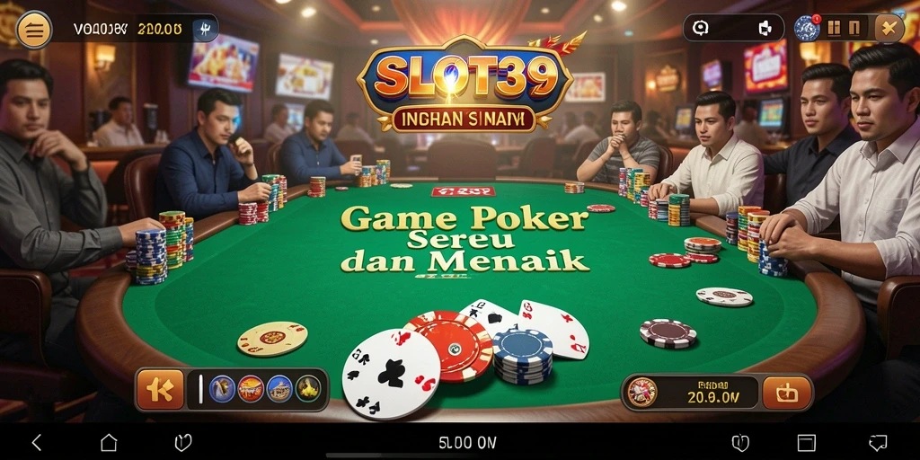 Tampilan gameplay SLOT39 yang menarik dan mengasyikkan dalam Poker.