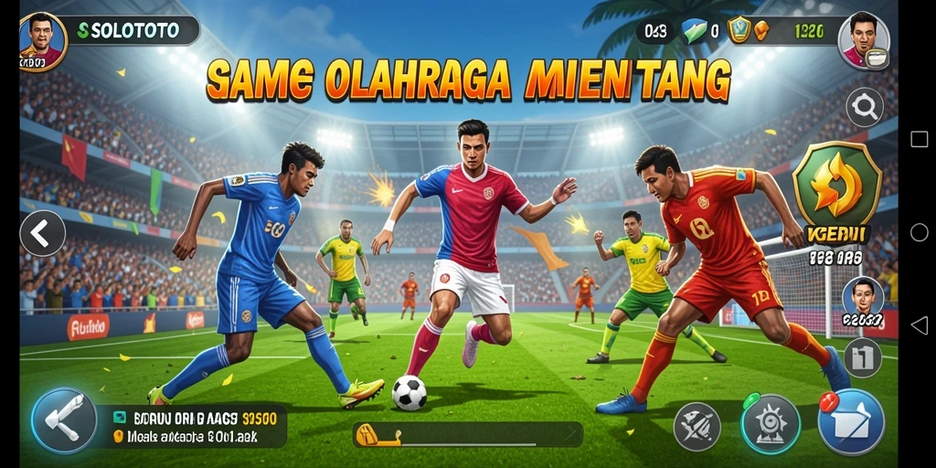 Tampilan menegangkan saat bertanding dalam SOLOTOTO yang penuh aksi.