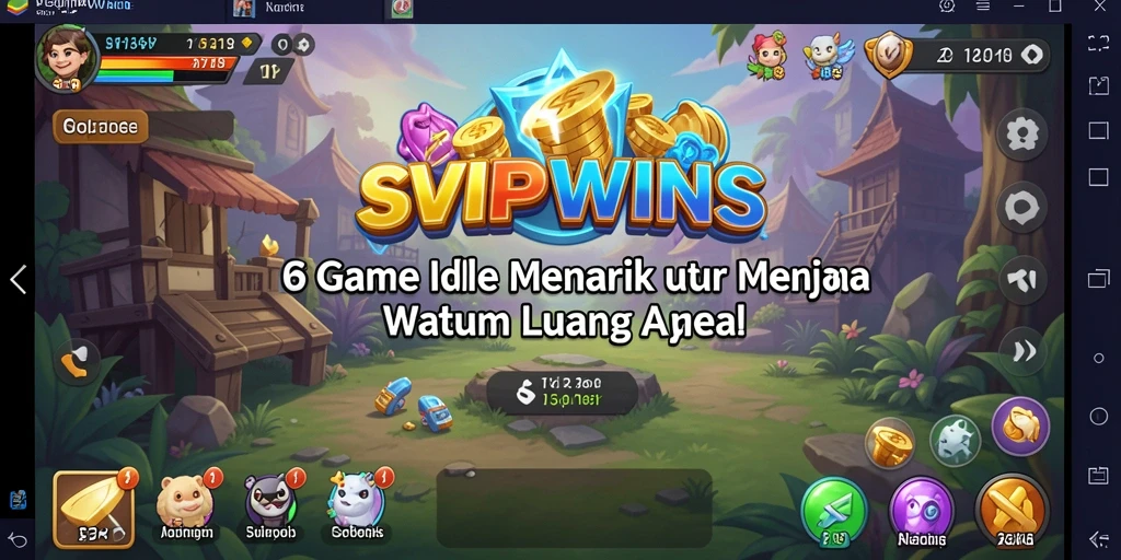 Tampilan gameplay SVIPWINS yang menarik dengan karakter beraksi.
